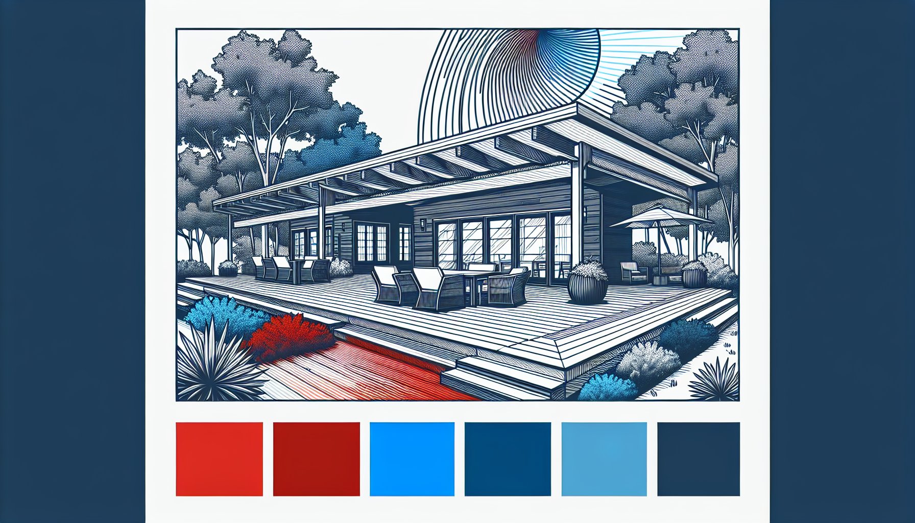 Choosing sustainable composite decking for deck design in Iowa's climate creates the perfect outdoor sanctuary.