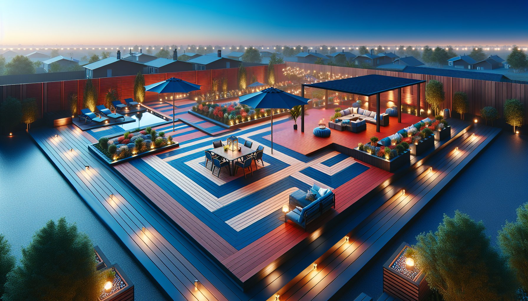 Innovative deck installation techniques with eco-friendly materials for personalized outdoor spaces by Custom Decks LLC.