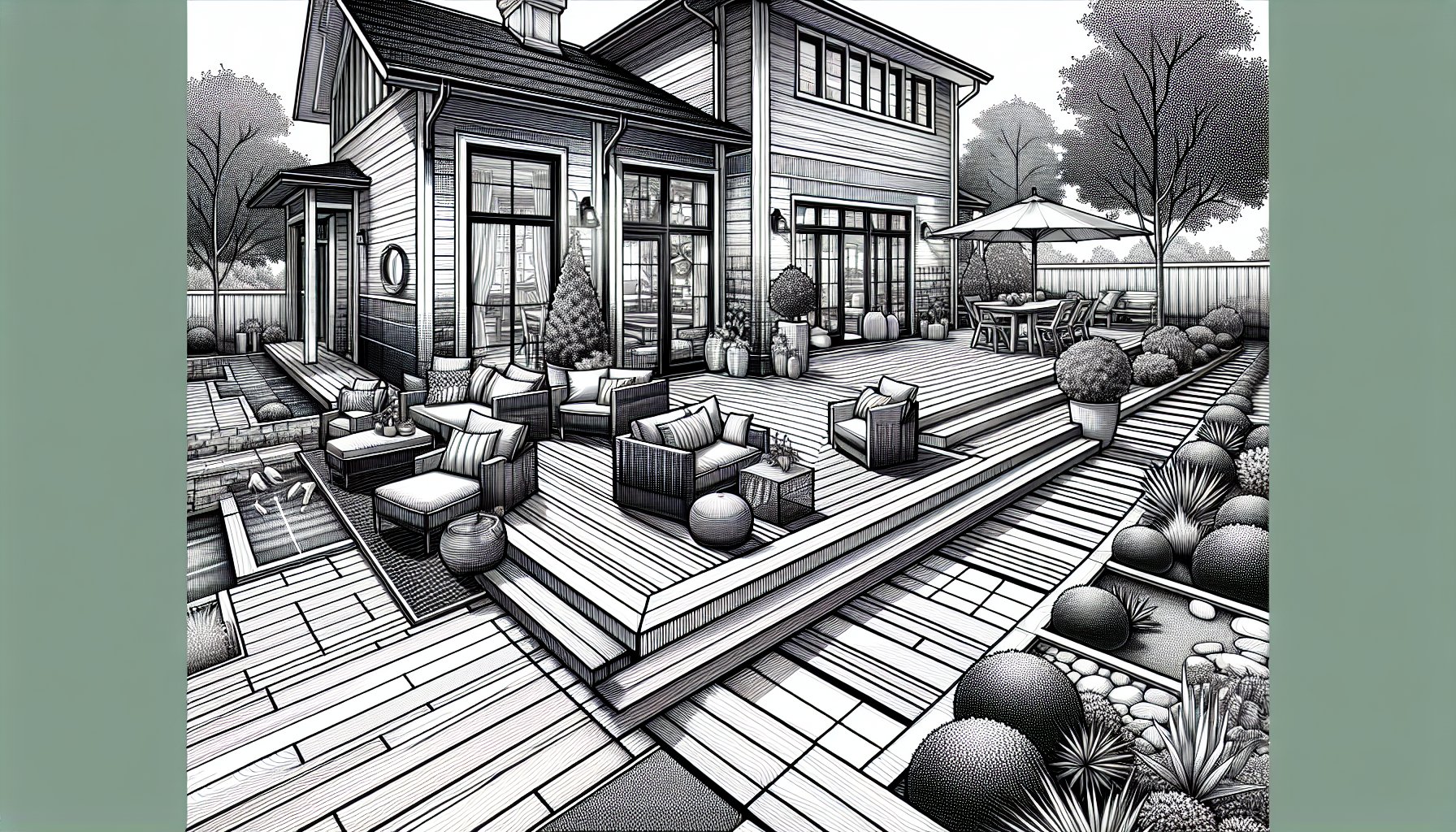 Creative deck installation ideas for maximizing outdoor living space with custom designs and materials for year-round enjoyment.