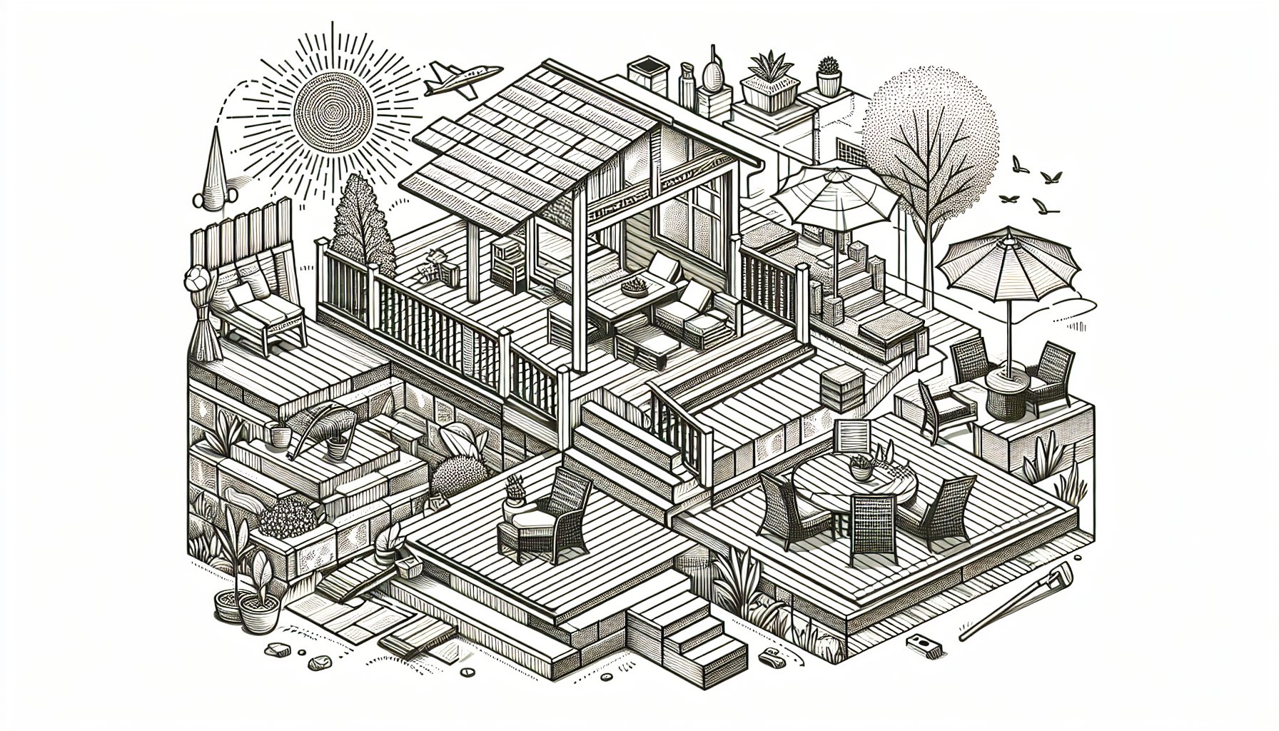 Top 10 deck installation tips for creating a stunning outdoor oasis with smart material selection and essential safety features.