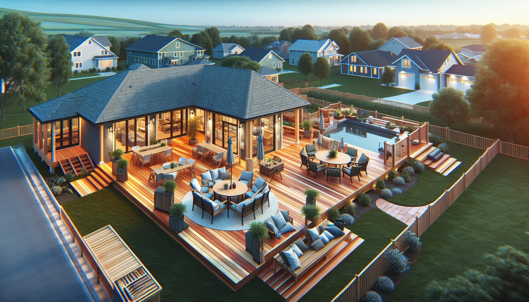 Ultimate guide to deck installation for custom outdoor living spaces in Central Iowa using sustainable materials.