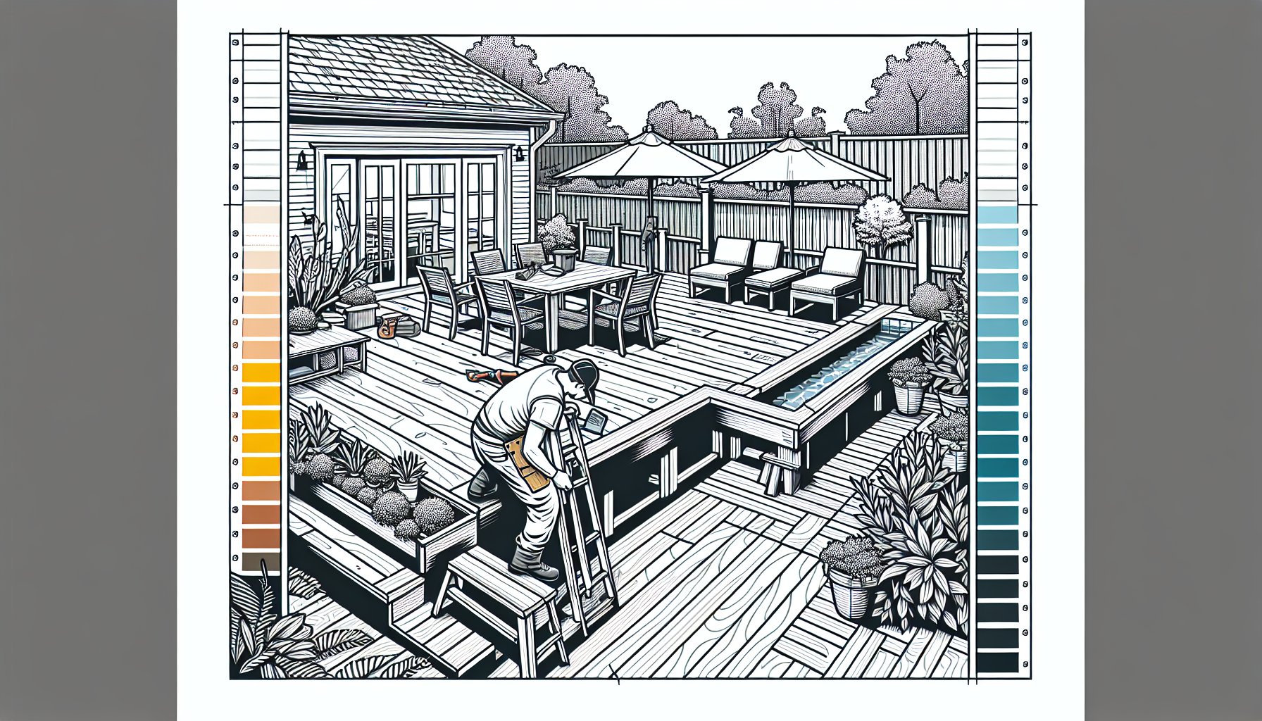 Tips for selecting a local contractor for custom deck installation and outdoor space design, focusing on craftsmanship.