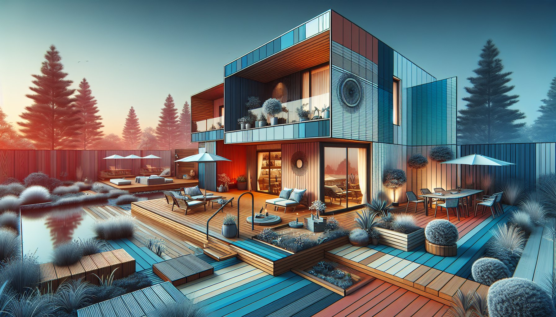 Guide to choosing deck materials like composite and PVC for your outdoor sanctuary by Custom Decks LLC in 2025.