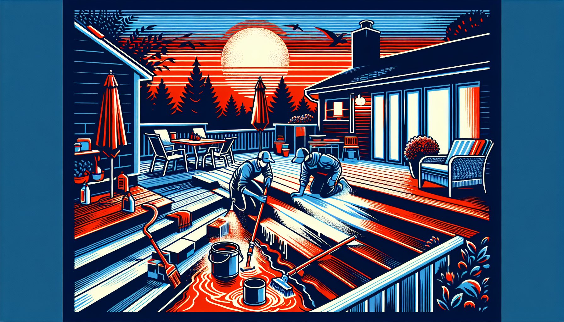 Essential deck maintenance tips for your outdoor living space from Custom Decks LLC, including seasonal care and refinishing.