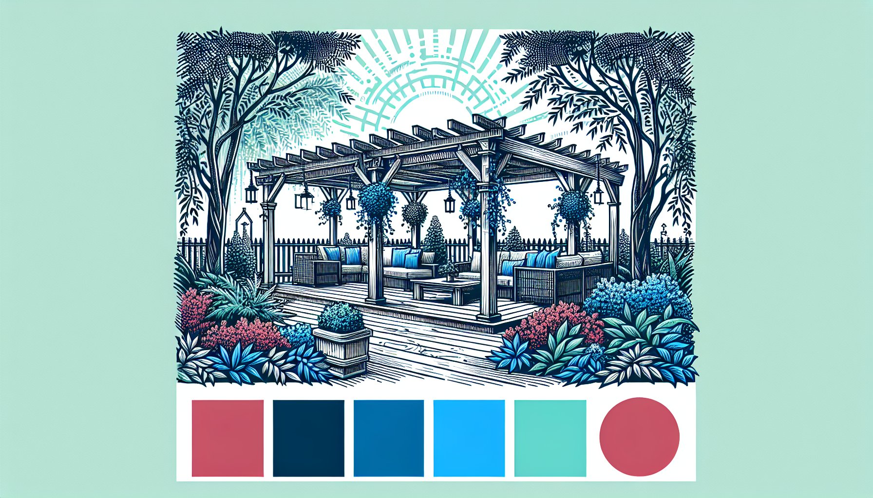 Comparison of pergolas and arbors for enhancing outdoor living spaces and garden design in 2025 by Custom Decks of Iowa.