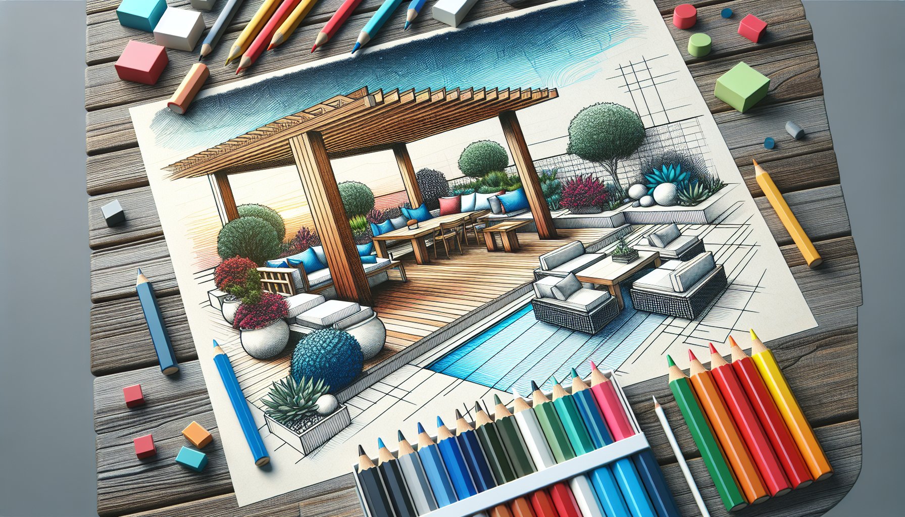 Custom pergola ideas showcasing innovative designs and sustainable materials for enhancing outdoor living spaces and backyard retreats.