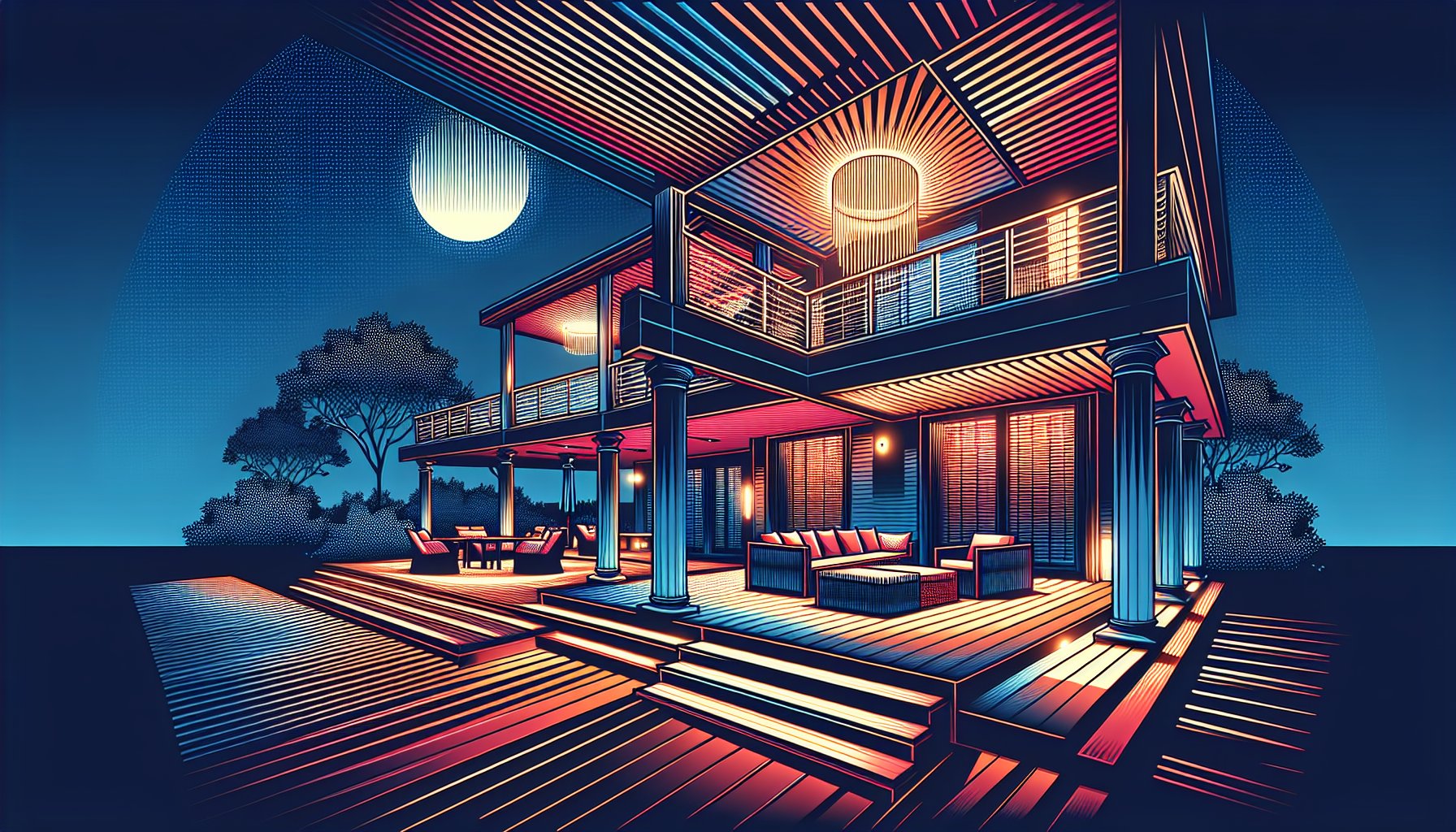 Luxury deck installation guide by Custom Decks LLC, featuring high-quality materials for a personalized outdoor living space.