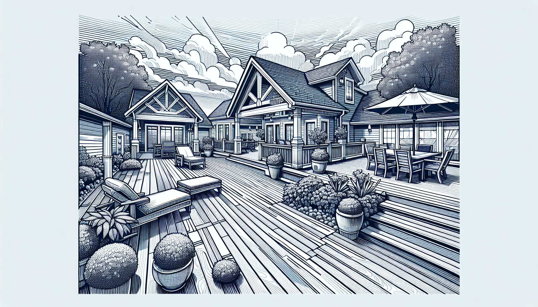 Guide to choosing deck materials for outdoor oases in Iowa's climate, focusing on composite decking and long-term value.