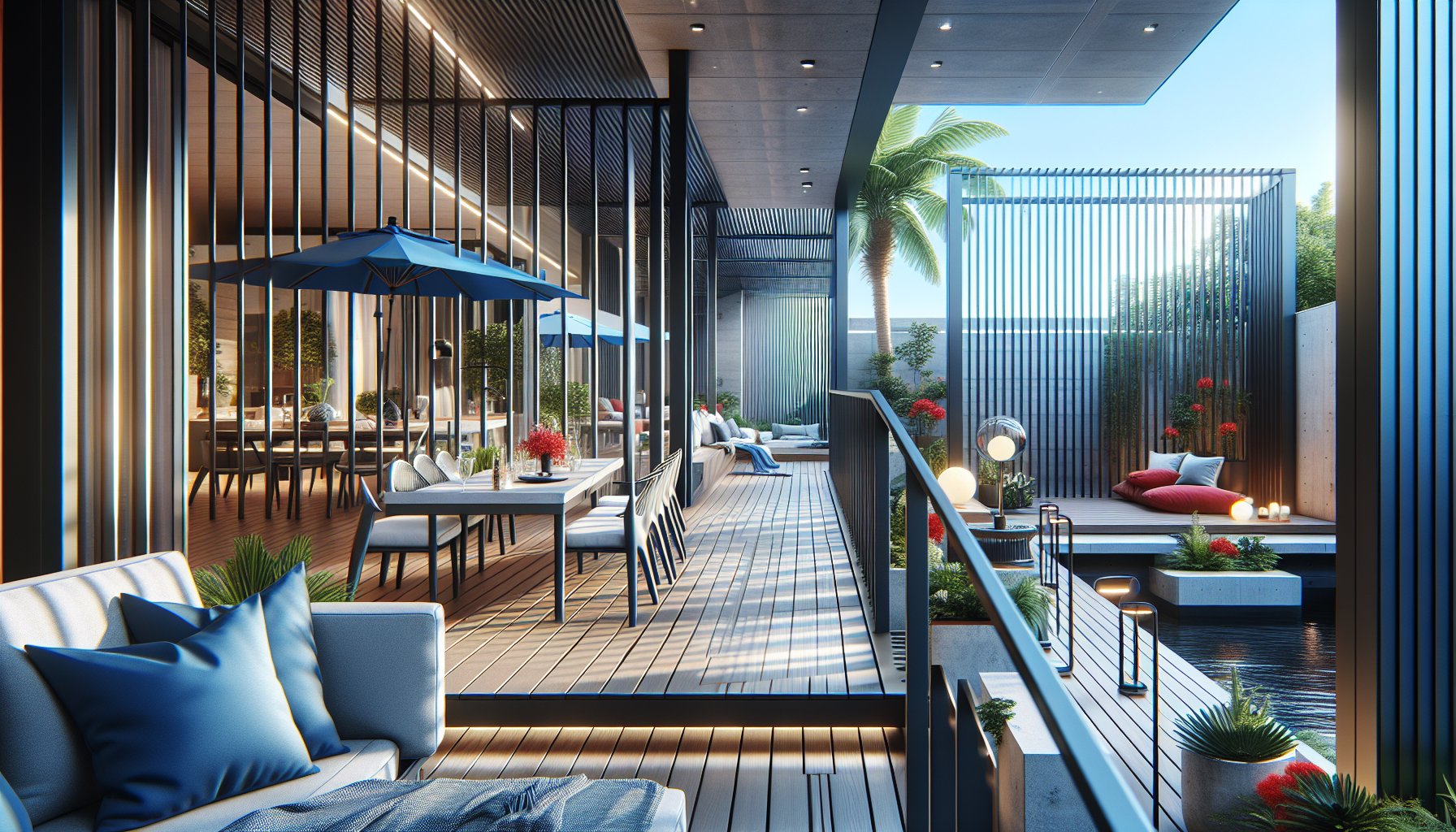 Comprehensive guide on deck railing systems for safety, style, and materials in outdoor living spaces by Custom Decks LLC.