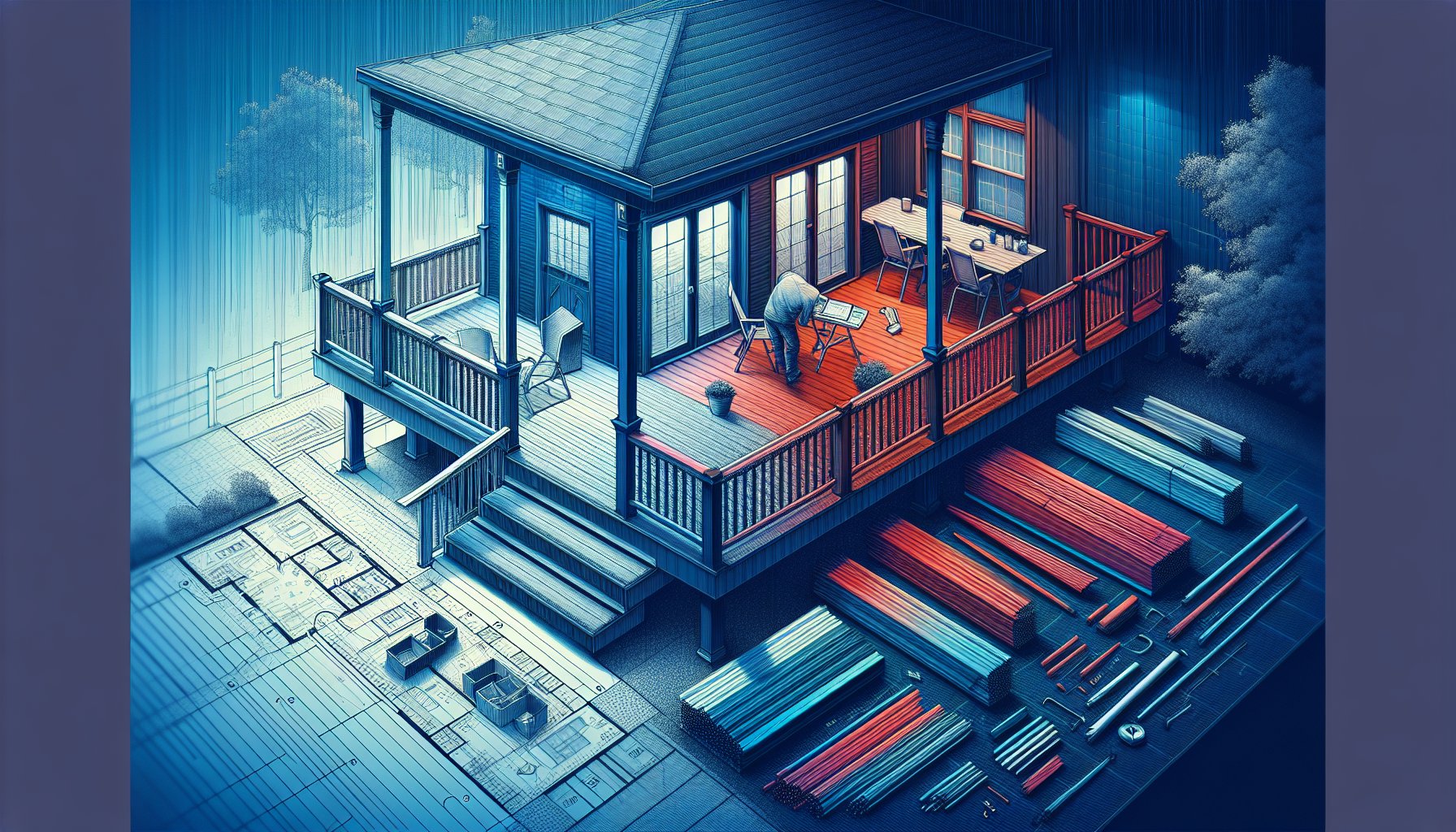 Step-by-step guide for DIY railing installation, ensuring outdoor deck safety with custom materials and Iowa weatherproofing.