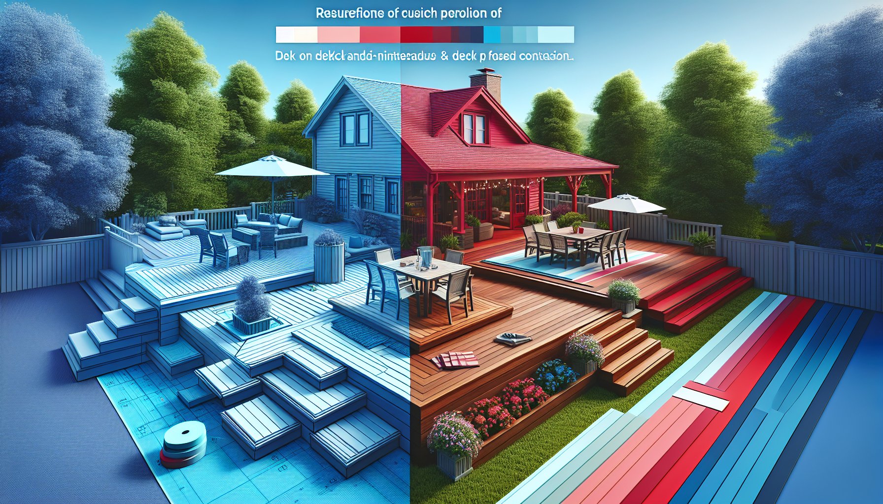 Guide to deck installation process for custom decks, outdoor transformation, and backyard design with tips on maintenance.