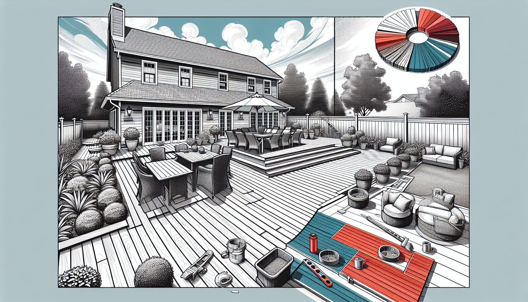 10 essential tips for flawless deck installation, featuring custom design, premium materials, and outdoor living space ideas.