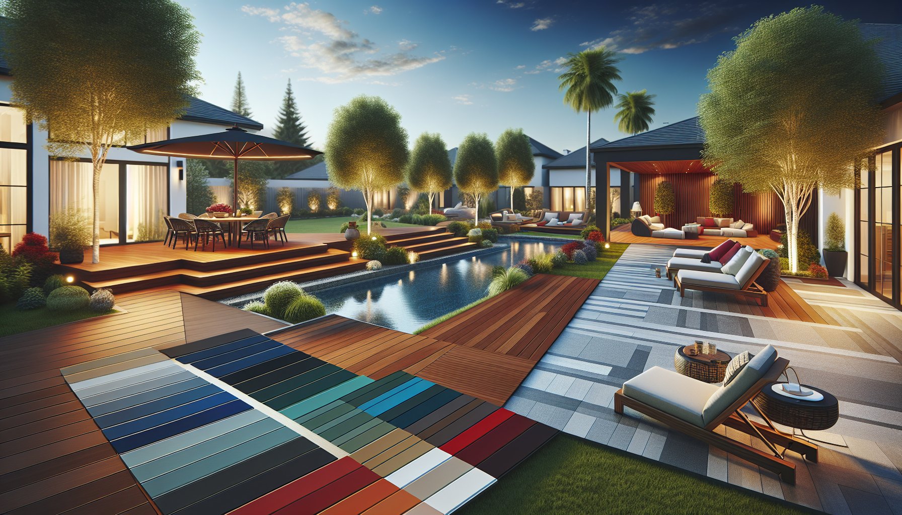 Top 10 luxury deck designs showcasing custom, sustainable decking solutions for transforming outdoor spaces with composite materials.