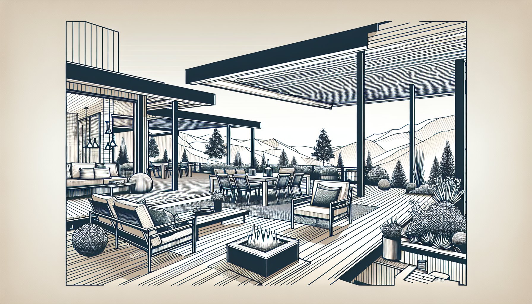 Eco-friendly luxury deck designs featuring sustainable materials, durable steel framing, and innovative heating for low-maintenance spaces.