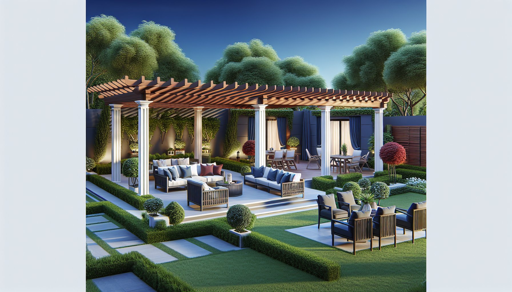 Custom pergolas enhance outdoor living spaces, create an outdoor sanctuary, and boost property value with stylish benefits.