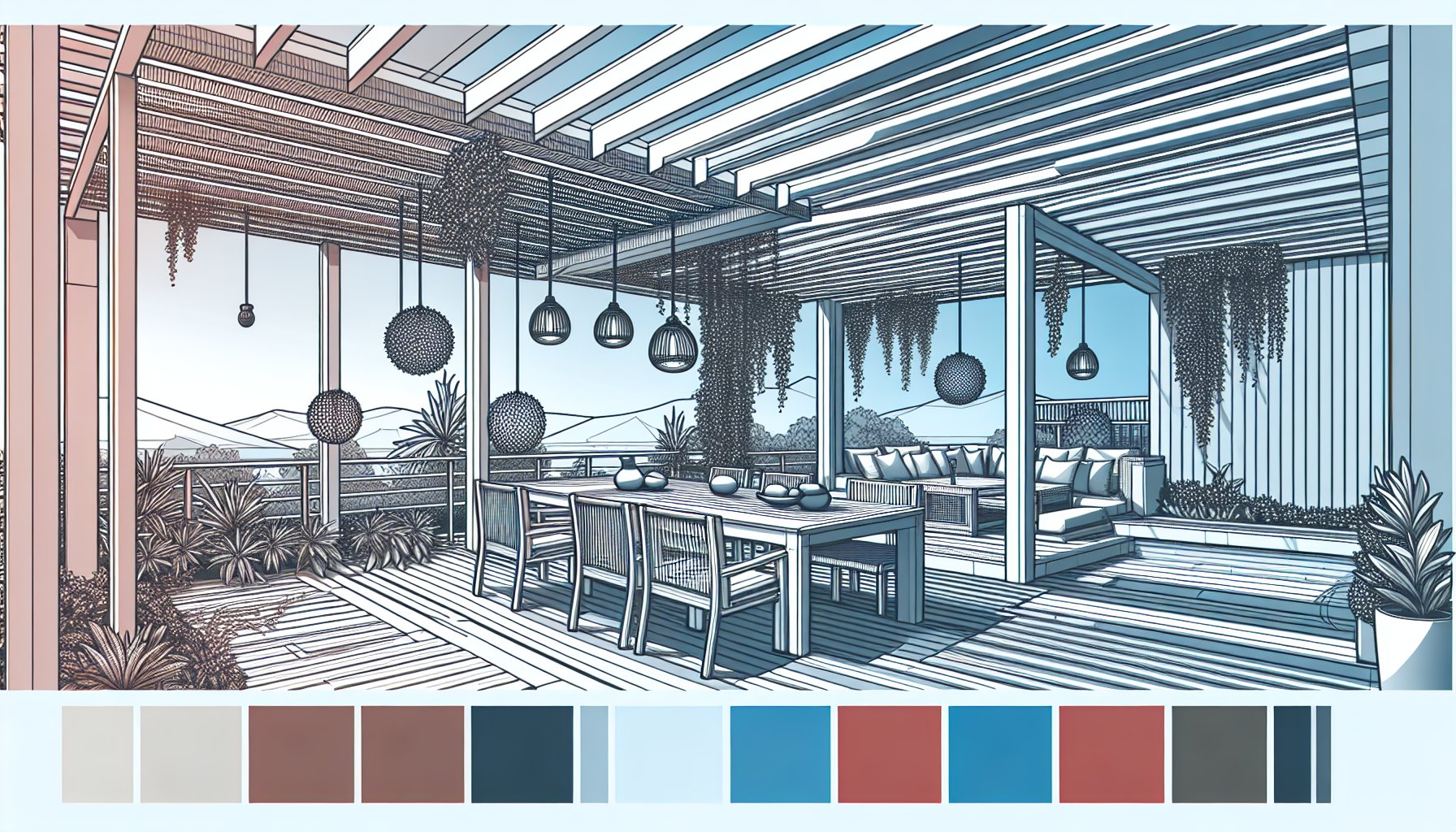 Modern pergolas enhance outdoor living with customizable designs, weather resistance, and exceptional craftsmanship.