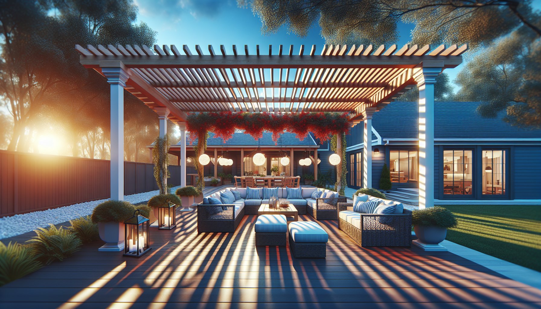 Pergola design FAQs for creating weather-proof outdoor living spaces with Custom Decks LLC for your backyard oasis.