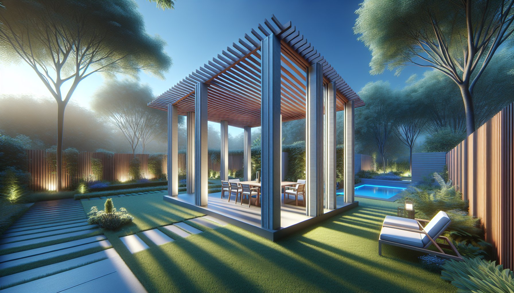 Modern pergolas enhance outdoor living, offering stylish, custom designs with sustainable materials for a backyard sanctuary.