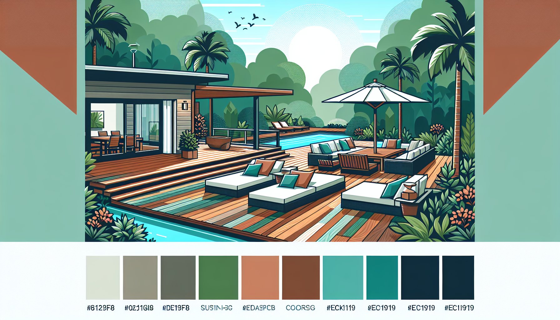 Comparison of wood decking and composite decking for a sustainable, low-maintenance outdoor retreat in 2025.