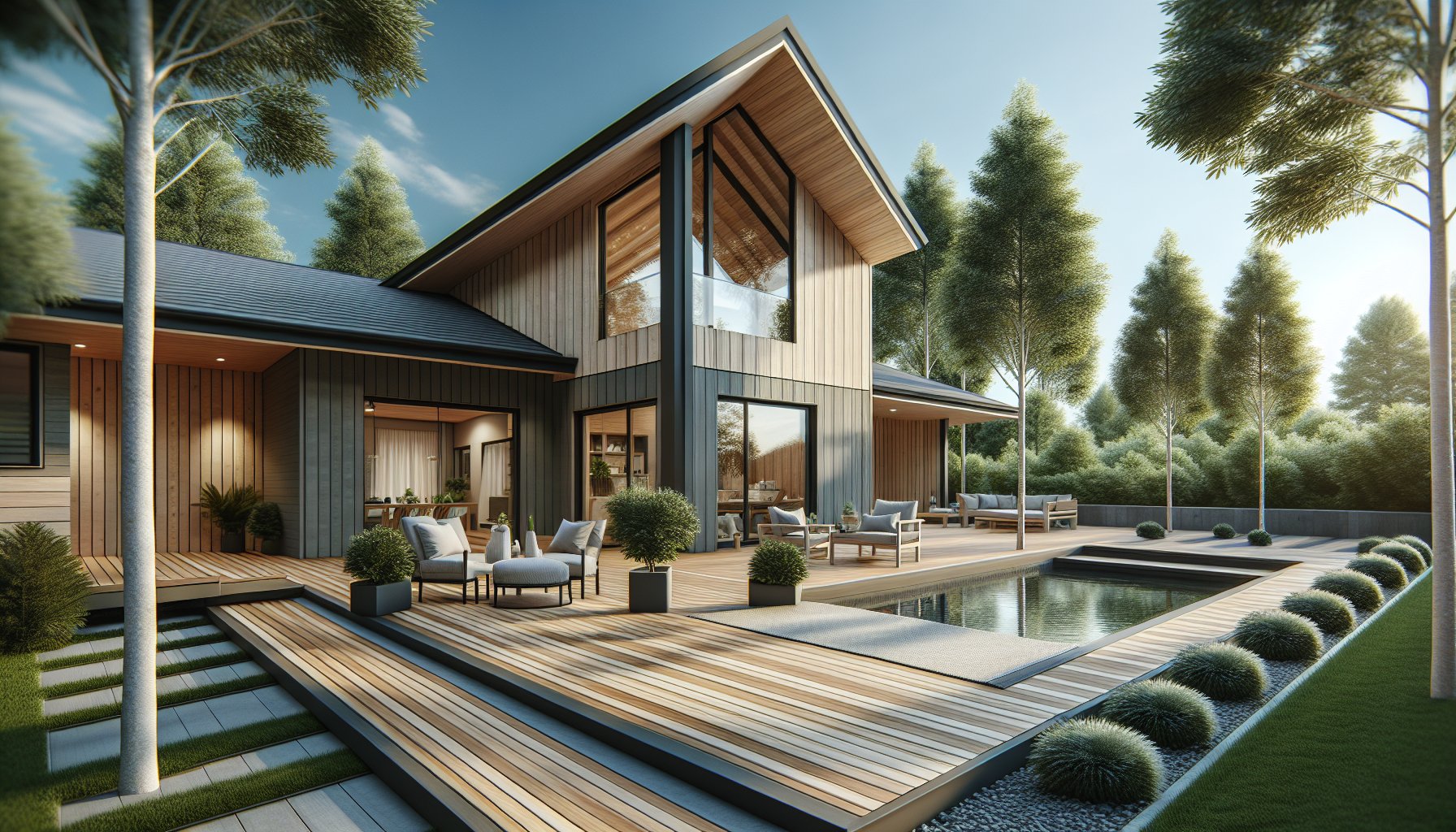 Composite decking FAQs from Custom Decks of Iowa: a low-maintenance, eco-friendly, and durable outdoor solution.