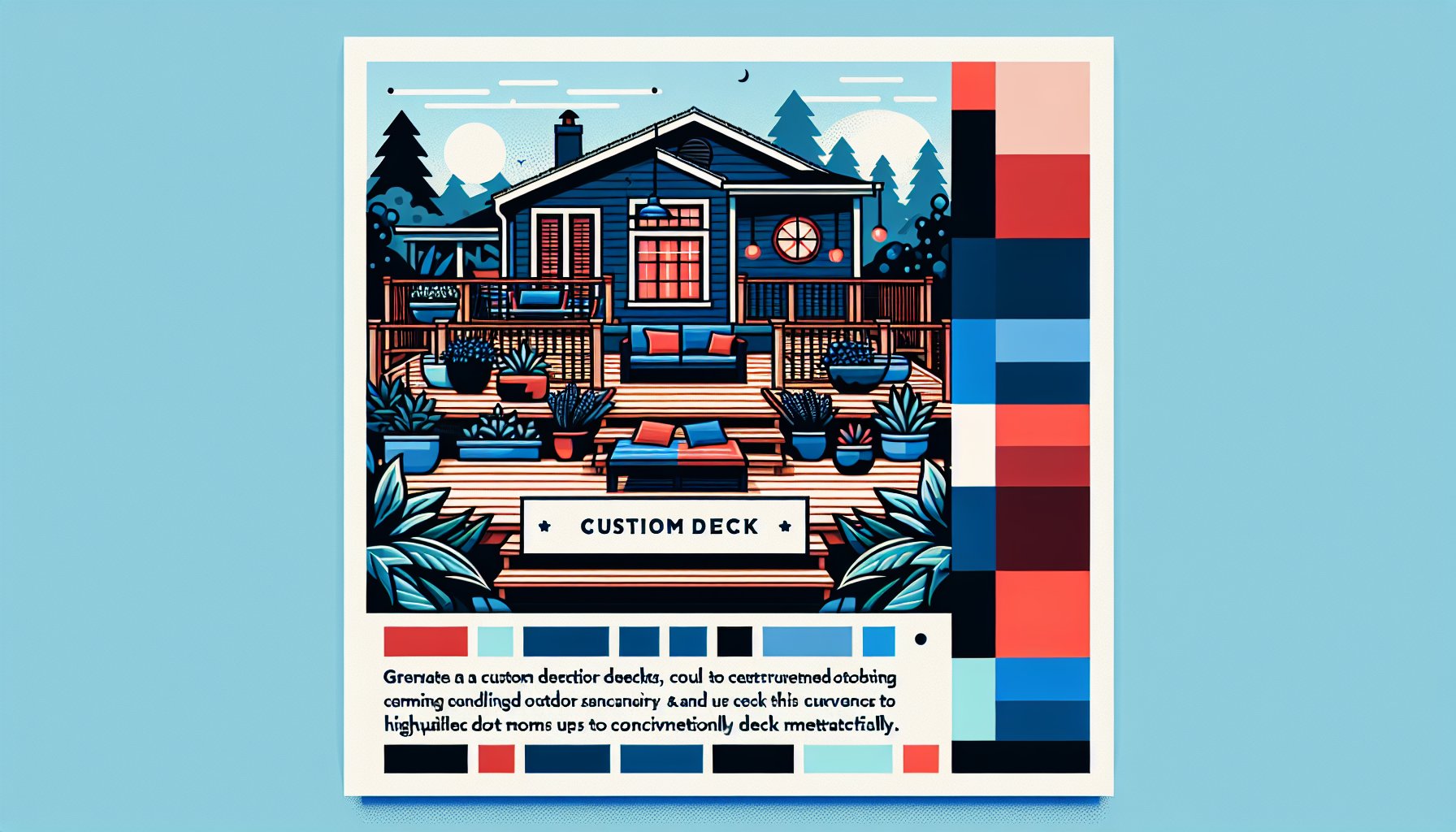 Custom decks and innovative designs create an outdoor sanctuary with quality materials for Central Iowa landscaping.