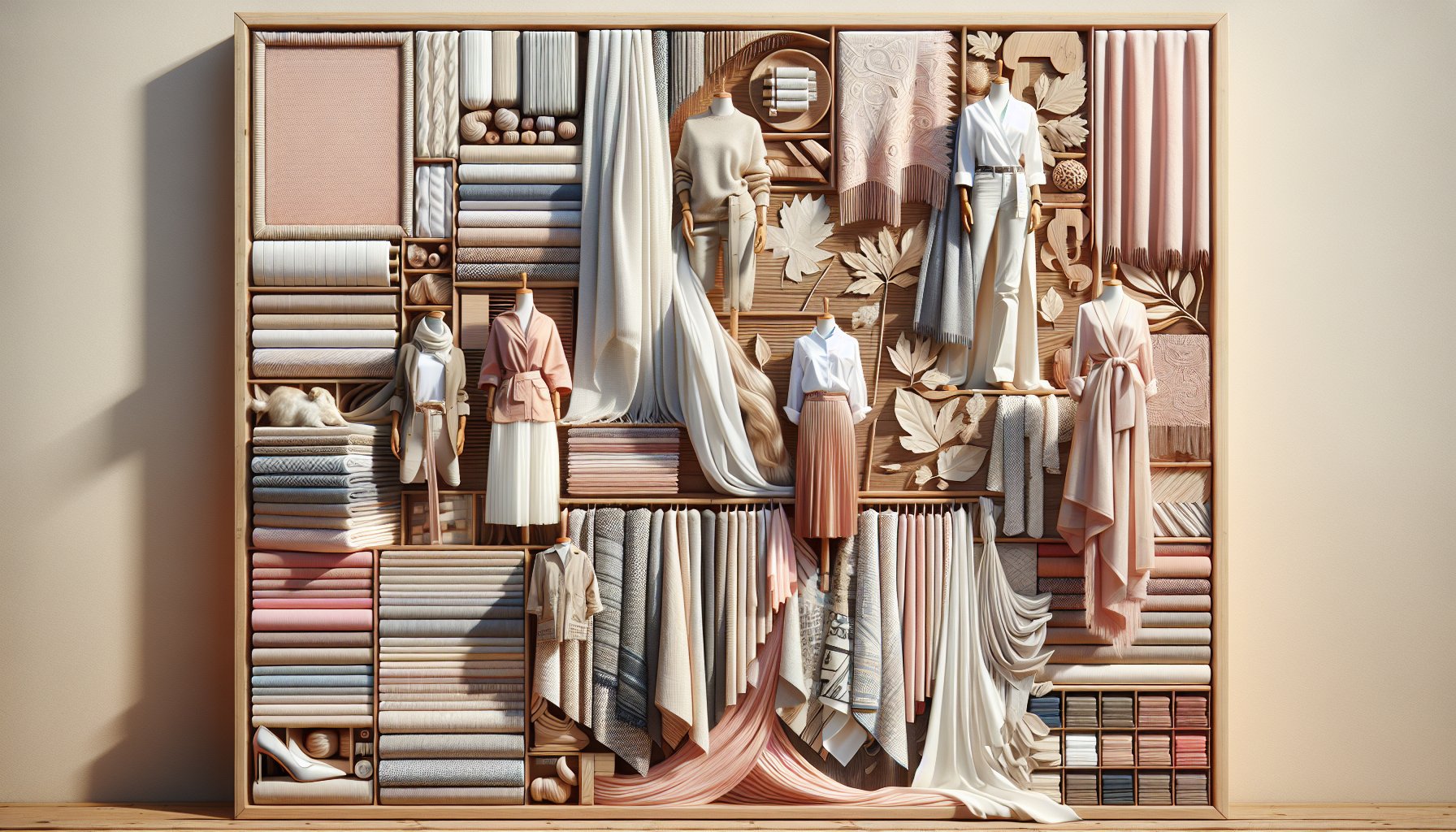 Layering outerwear for warmth and style, showcasing fabric fundamentals and cultural expression at Espace Cannelle.