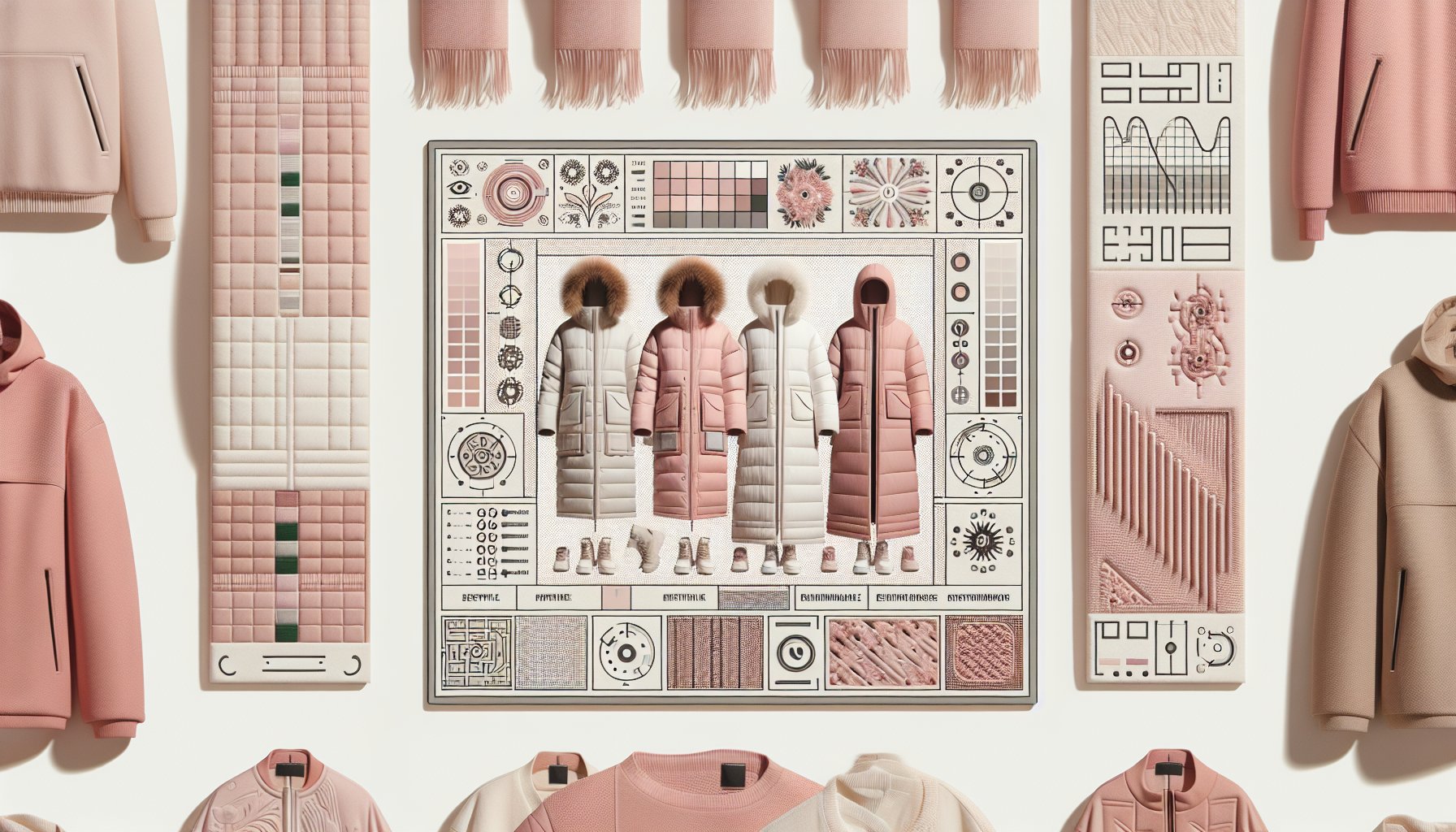 Outerwear evolution showcasing sustainable fashion, cultural expression, gender-fluid designs, and smart textiles.