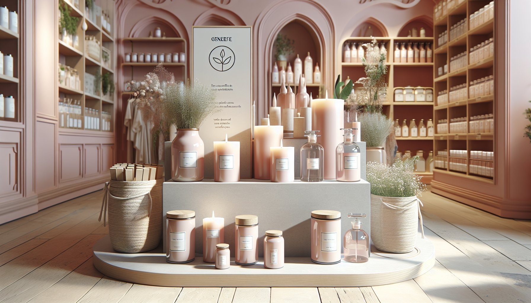 Eco-friendly candles from Espace Cannelle featuring plant-based waxes and refillable designs for a sustainable future.