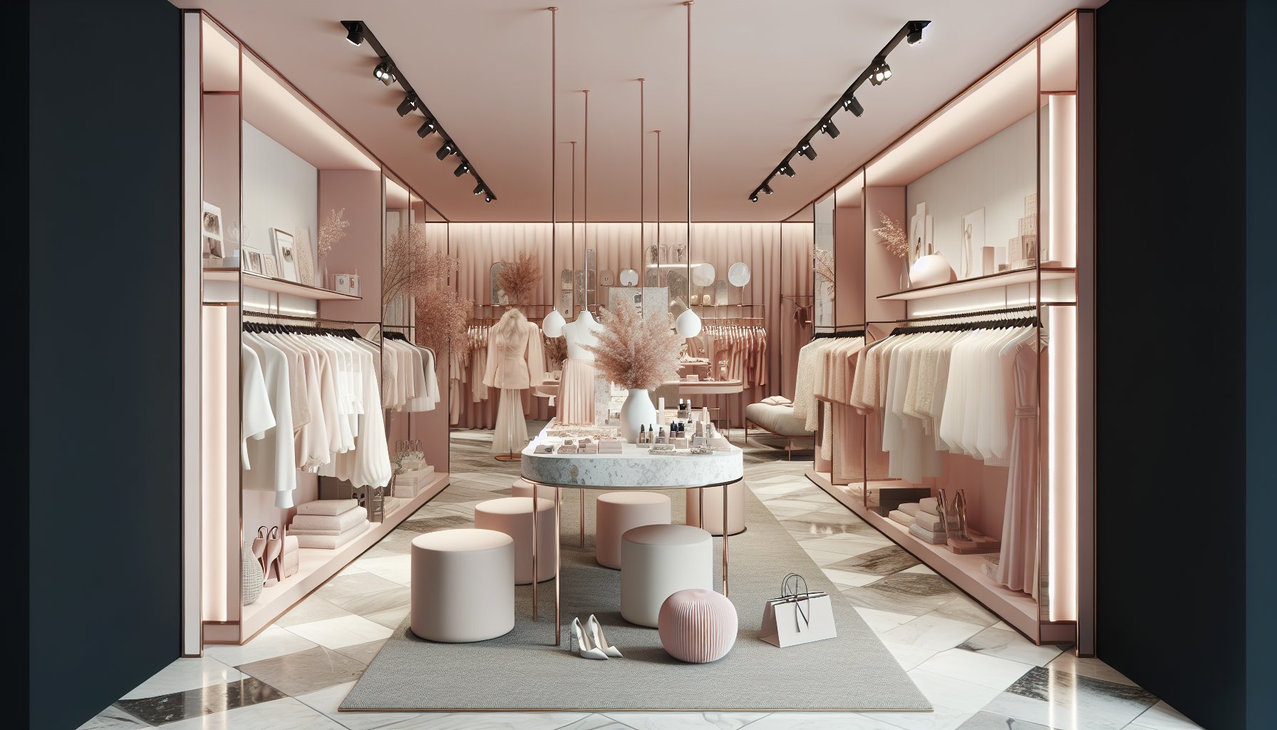 Personal shopping at luxury fashion concept stores for style exploration, featuring sustainable practices and high-quality craftsmanship.