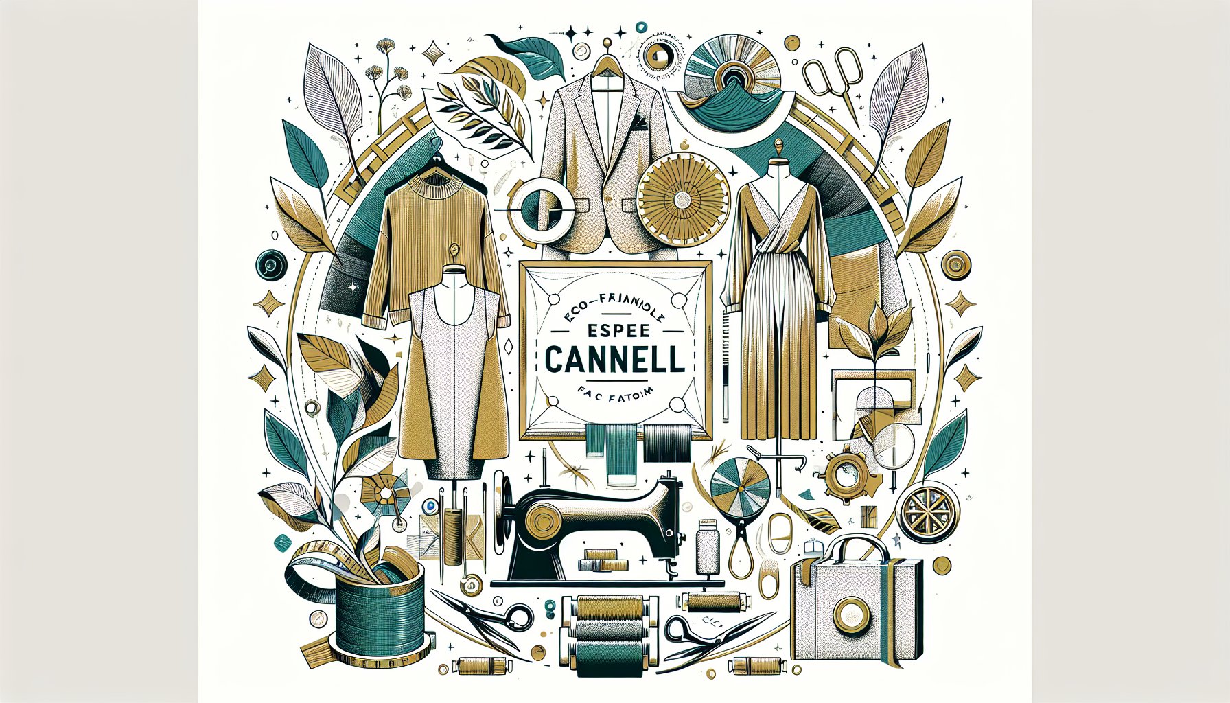 Sustainable fabrics in women's fashion at Espace Cannelle highlight eco-friendly alternatives to fast fashion for a circular economy.