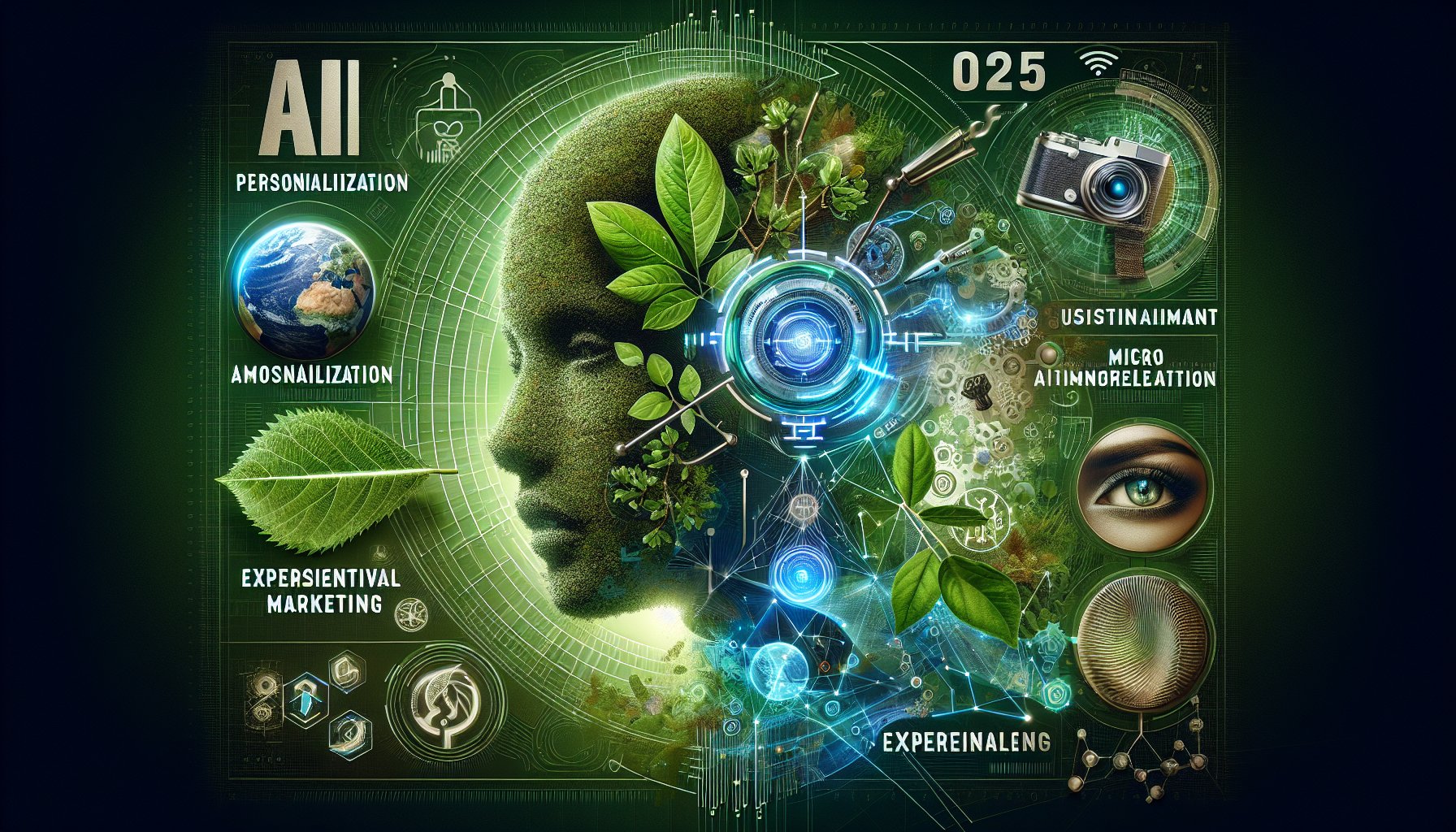 Top marketing strategies for 2025: AI personalization, sustainable practices, micro-influencers, and experiential marketing.