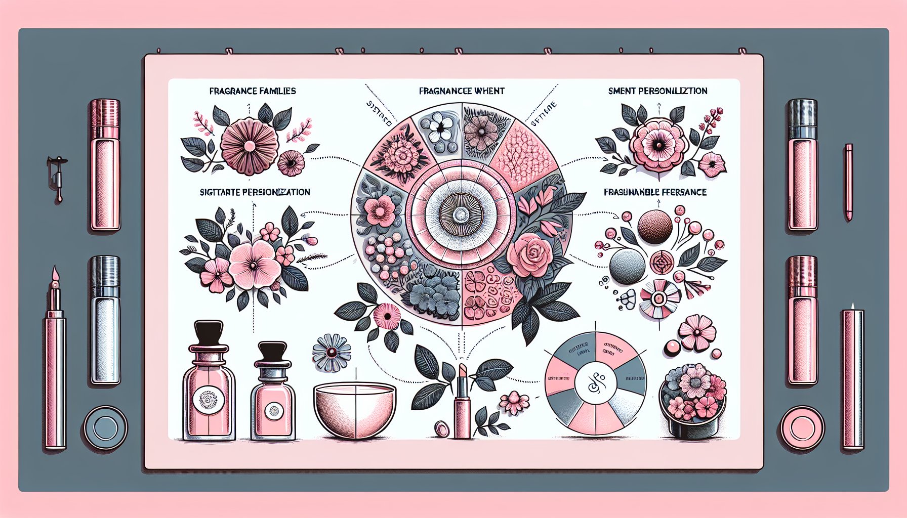 Fragrance families explained, guiding you to find your signature scent through scent personalization and the fragrance wheel.