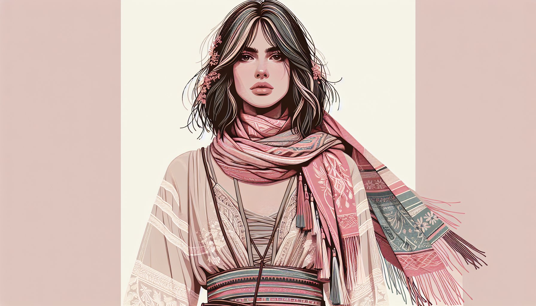 Gigi Hadid and Heidi Klum inspire affordable scarf styles for personal fashion expression.