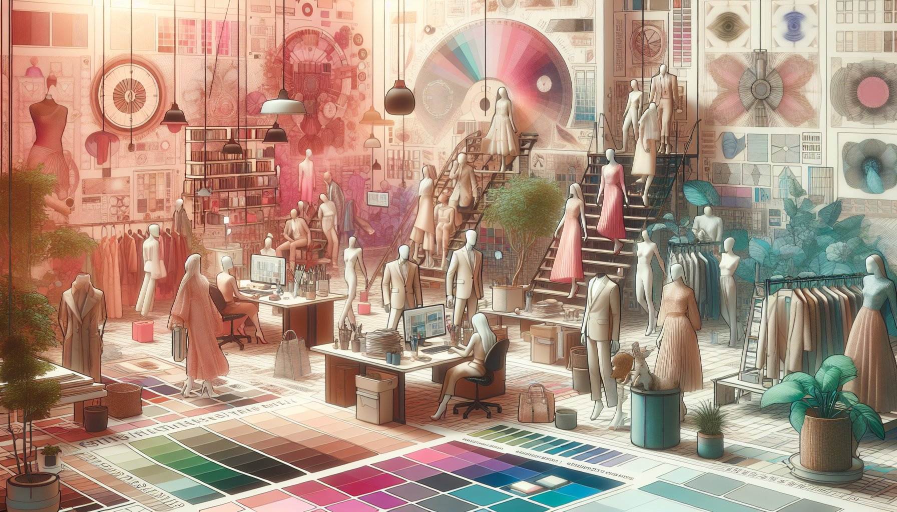 Stylish sustainable work dresses at Espace Cannelle highlight color psychology and diversity in design for 2025 workplace fashion.