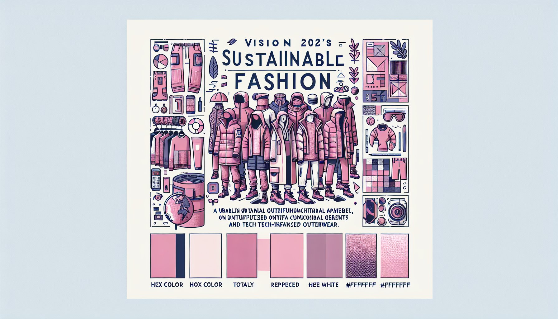 2025 outerwear showcasing sustainable, multifunctional garments for urban adventures and wilderness exploration.