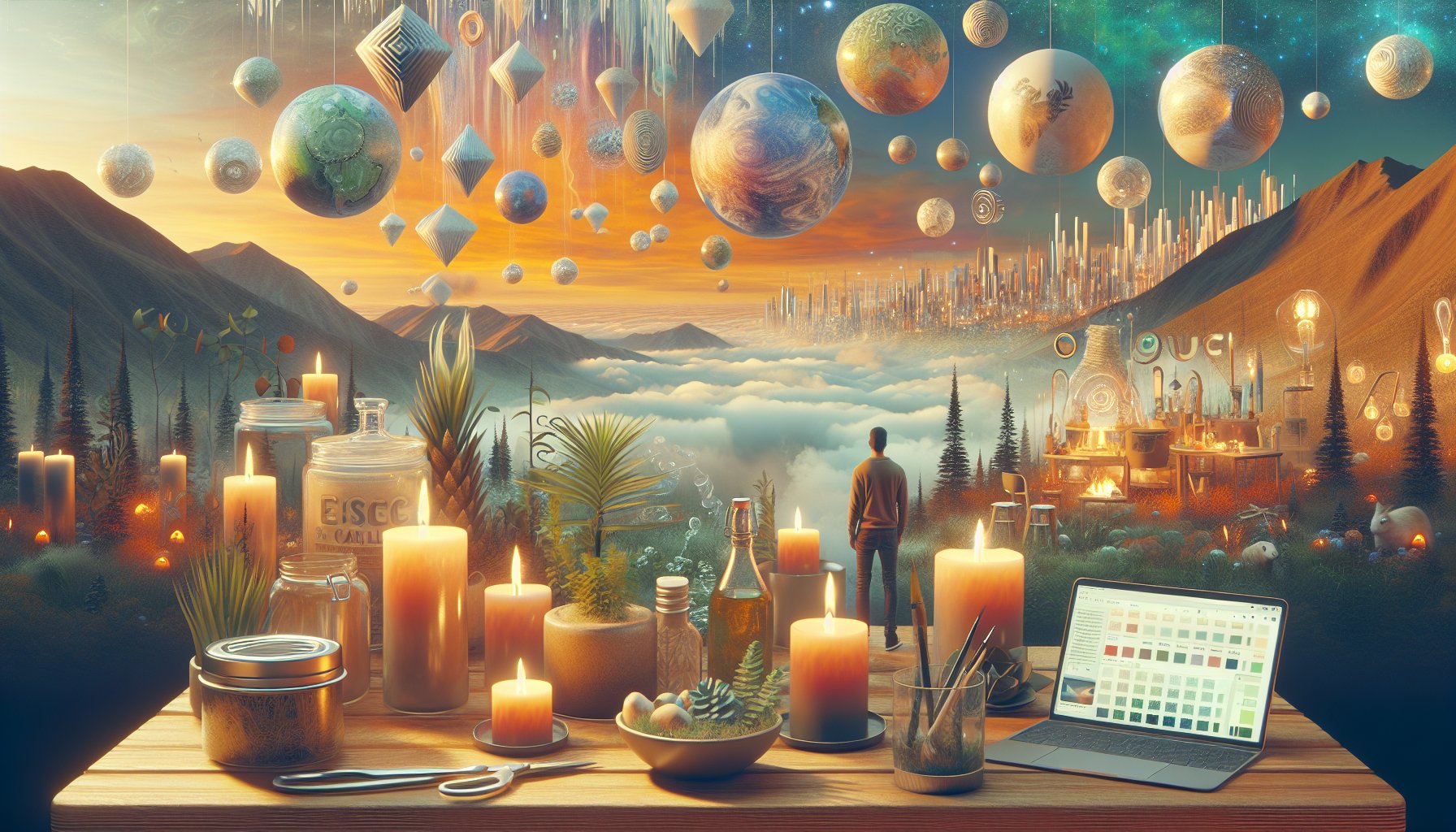 Eco-conscious consumers engage with Espace Cannelle's sustainable candle marketing through storytelling and digital strategies.