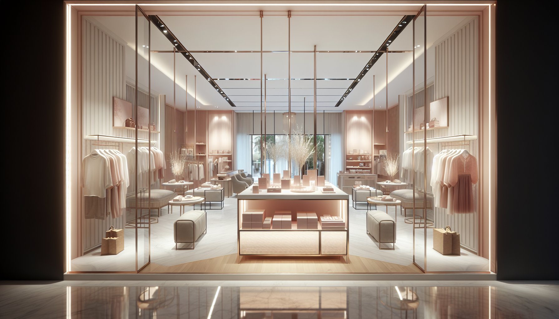 Luxury fashion concept store trends for 2025: sustainability, experiential retail, community focus, and personalized shopping.