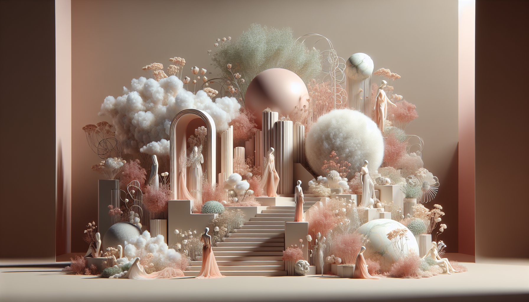 Espace Cannelle showcases luxury fashion with sustainable practices, ethical collaborations, and community building initiatives.