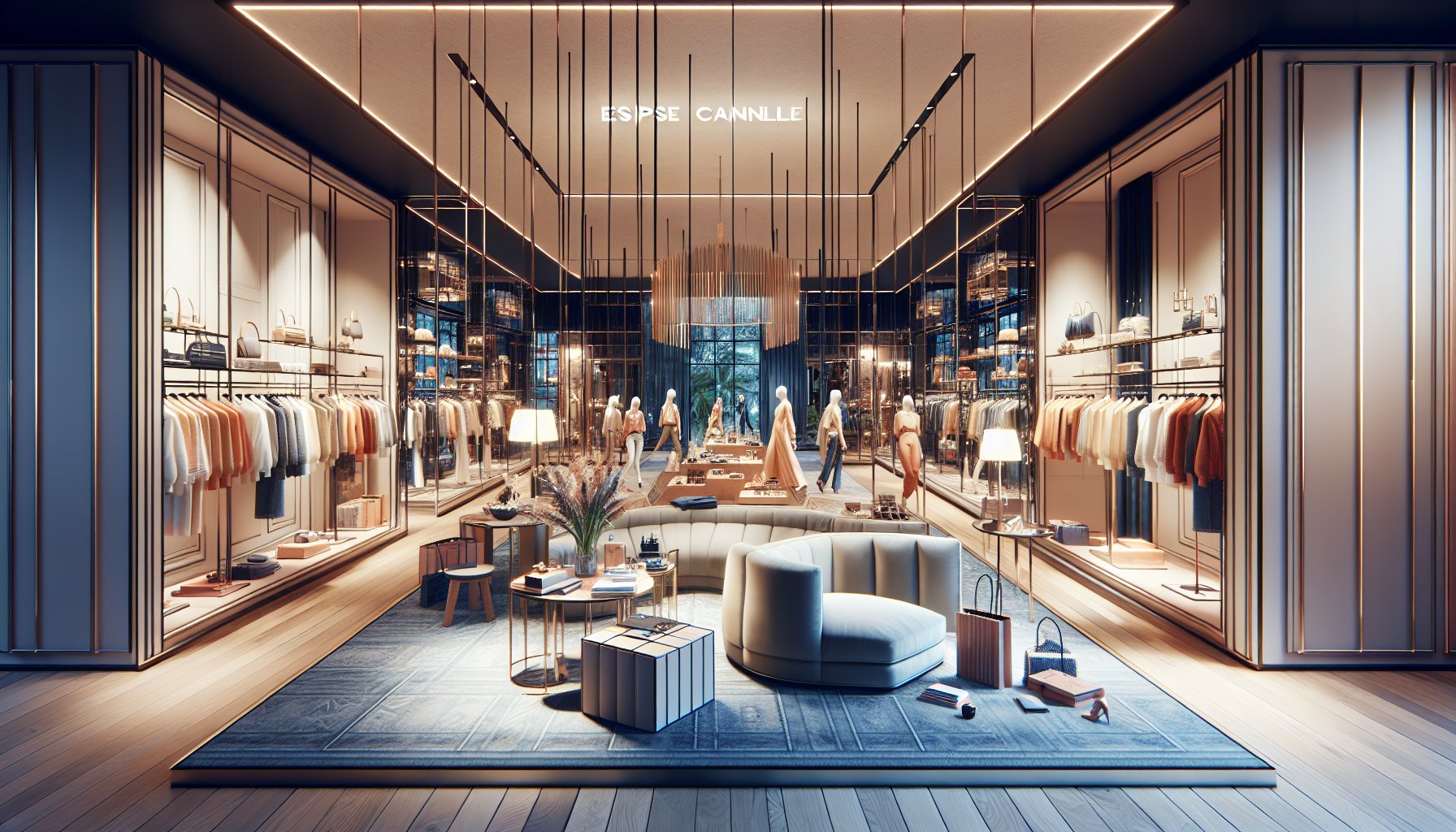 12 innovative luxury fashion concept stores, featuring Espace Cannelle, experiential shopping, sustainable luxury, and augmented reality.