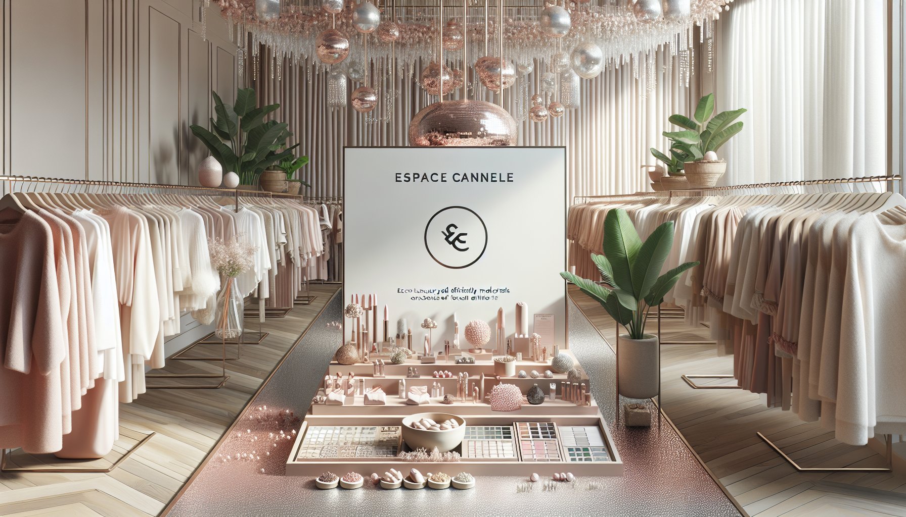 Espace Cannelle: a luxury fashion concept store showcasing experiential retail, sustainable fashion, and local artisans.