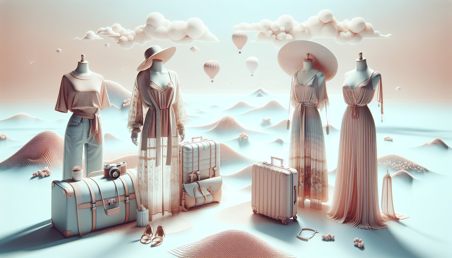 Stylish maxi dresses for travel, perfect for a capsule wardrobe and accessorizing on your 2025 vacation.