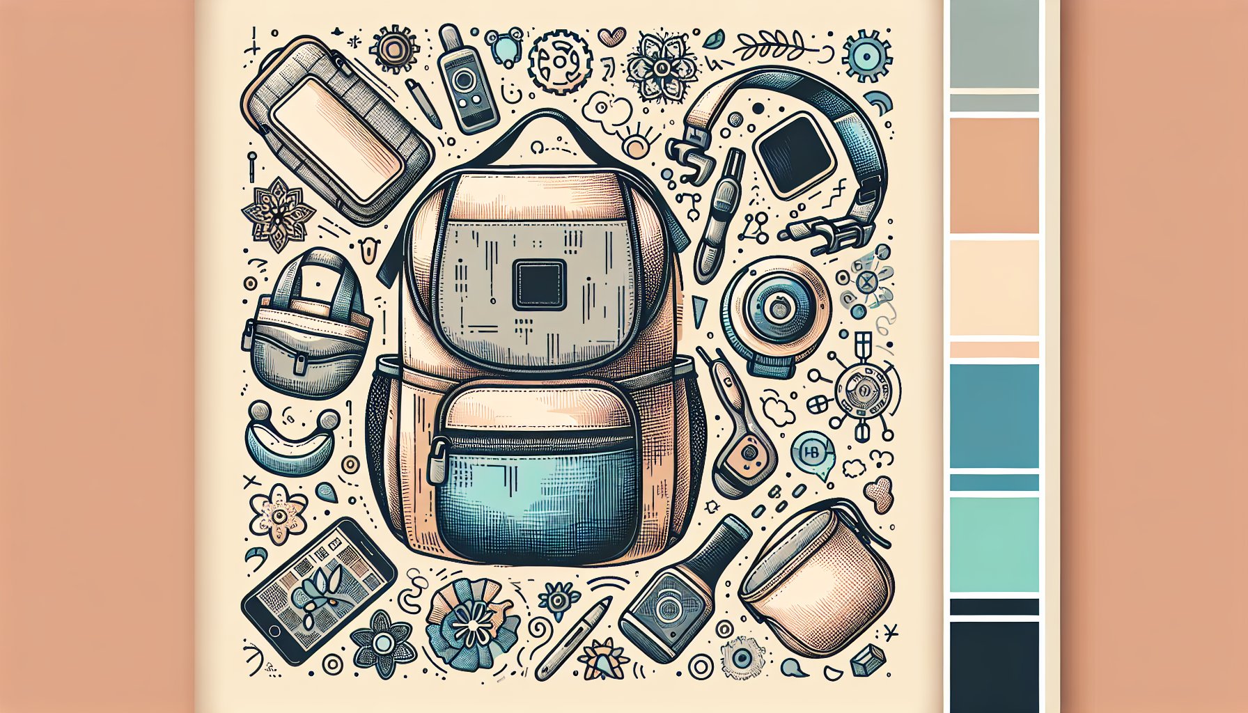 Diaper bags with multifunctional designs, smart technology, and sustainable features for modern parenting in 2025.