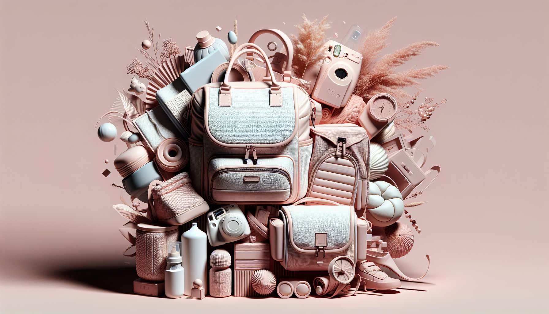 Five stylish, eco-friendly functional diaper bags for moms in 2025 from Espace Cannelle.