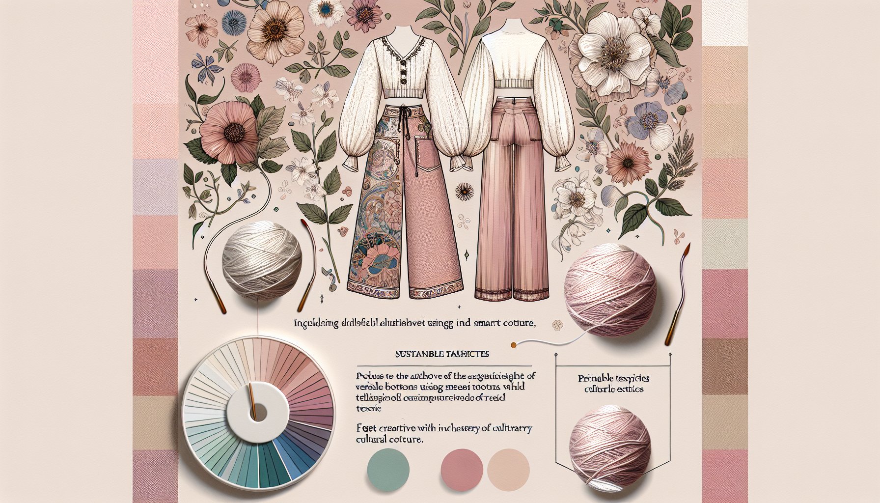 15 stylish, sustainable bottoms featuring versatile designs, smart textiles, and vibrant colors for 2025's cultural couture trends.