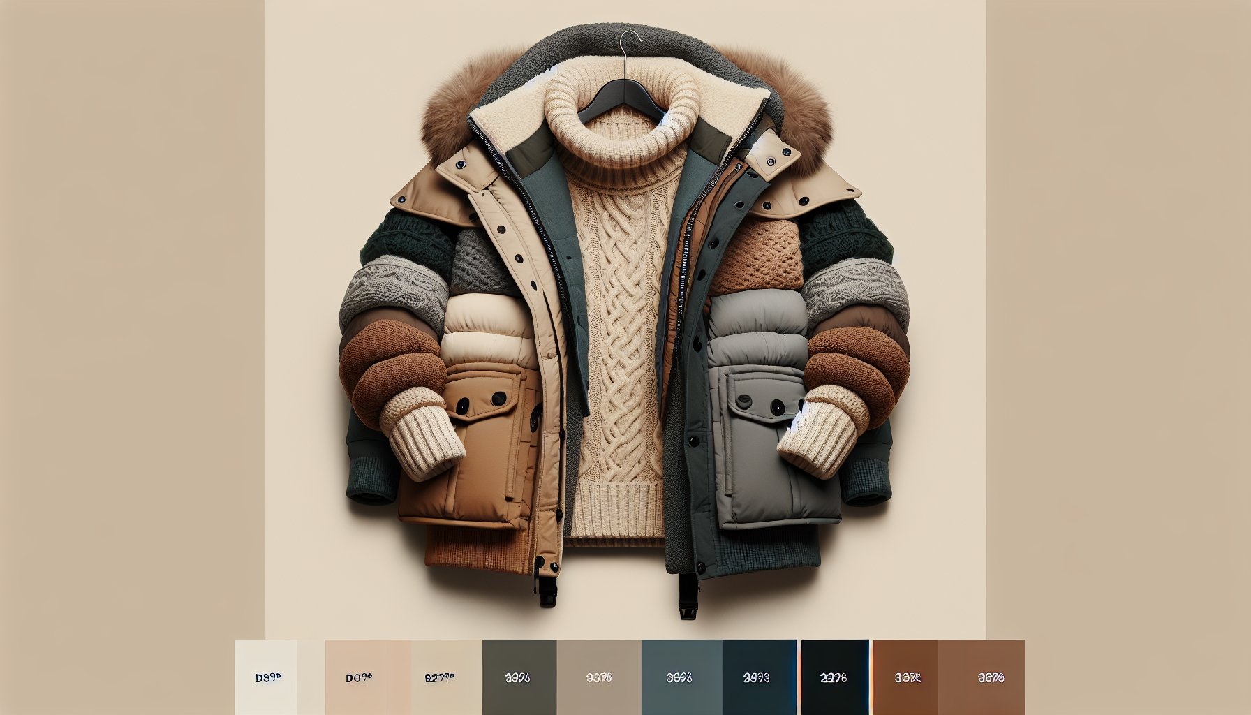 14 cozy outerwear styles for winter fashion featuring eco-friendly materials and sustainable layering techniques.