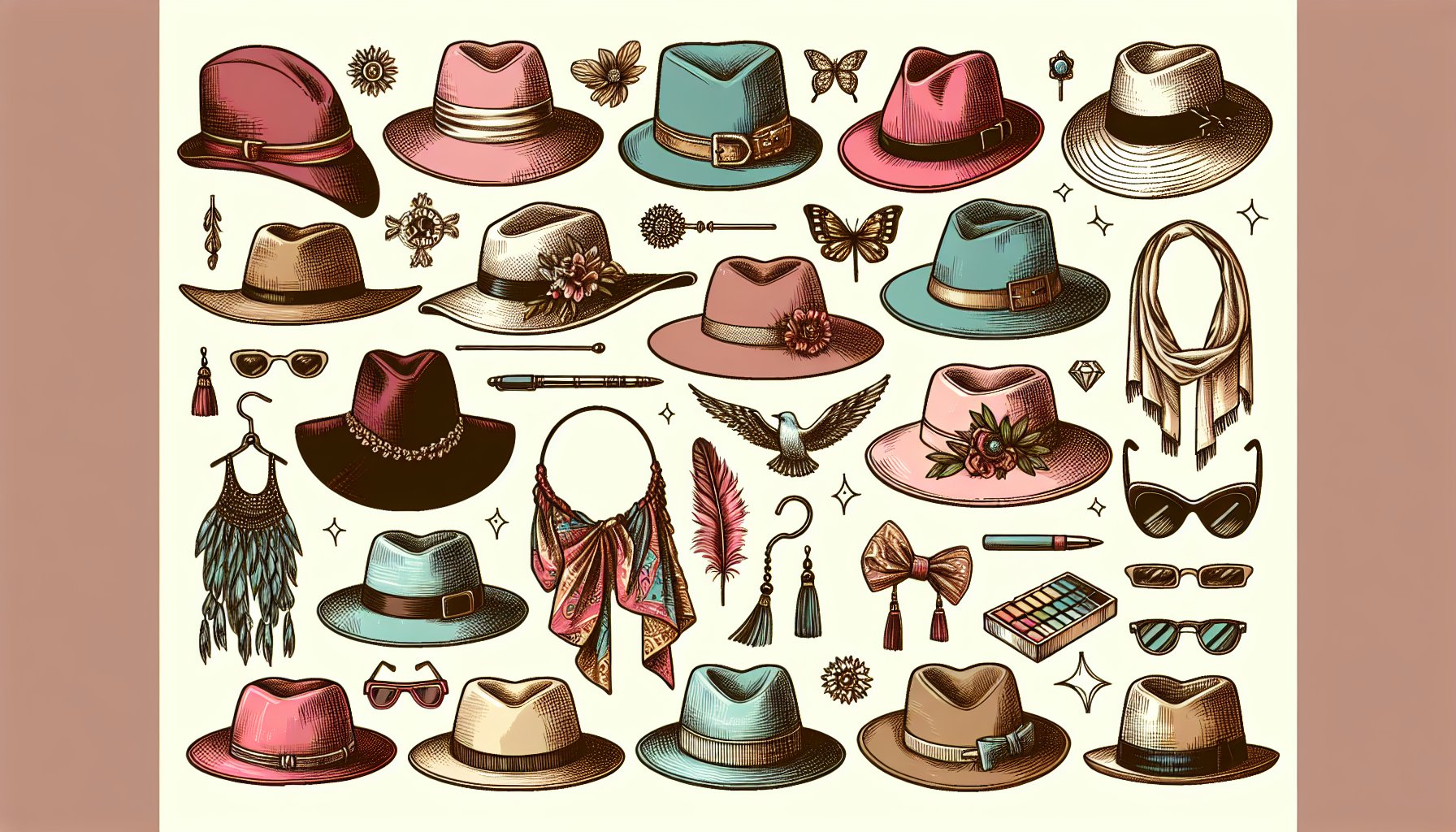 Expert tips on styling hats, showcasing various types, seasonal trends, and personal style expression in fashion accessories.