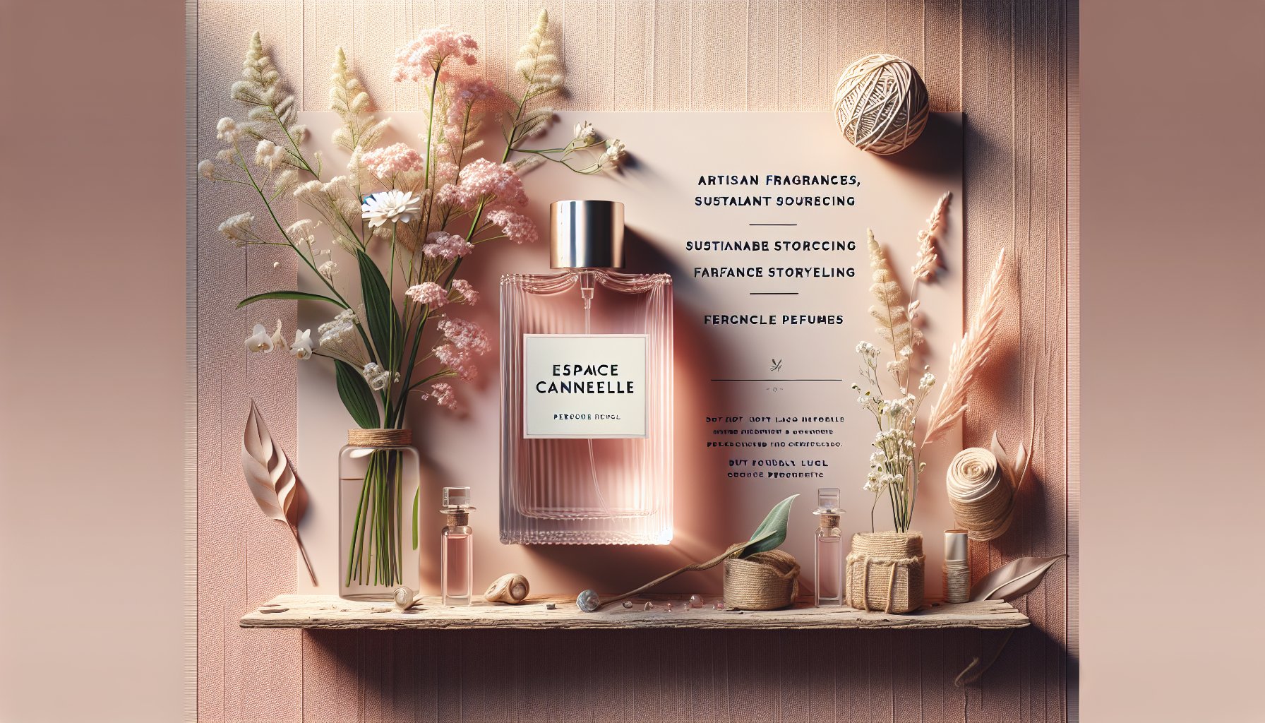 Artisan fragrances evolve in 2025 with sustainable sourcing and fragrance storytelling at Espace Cannelle, highlighting eco-conscious perfumes.