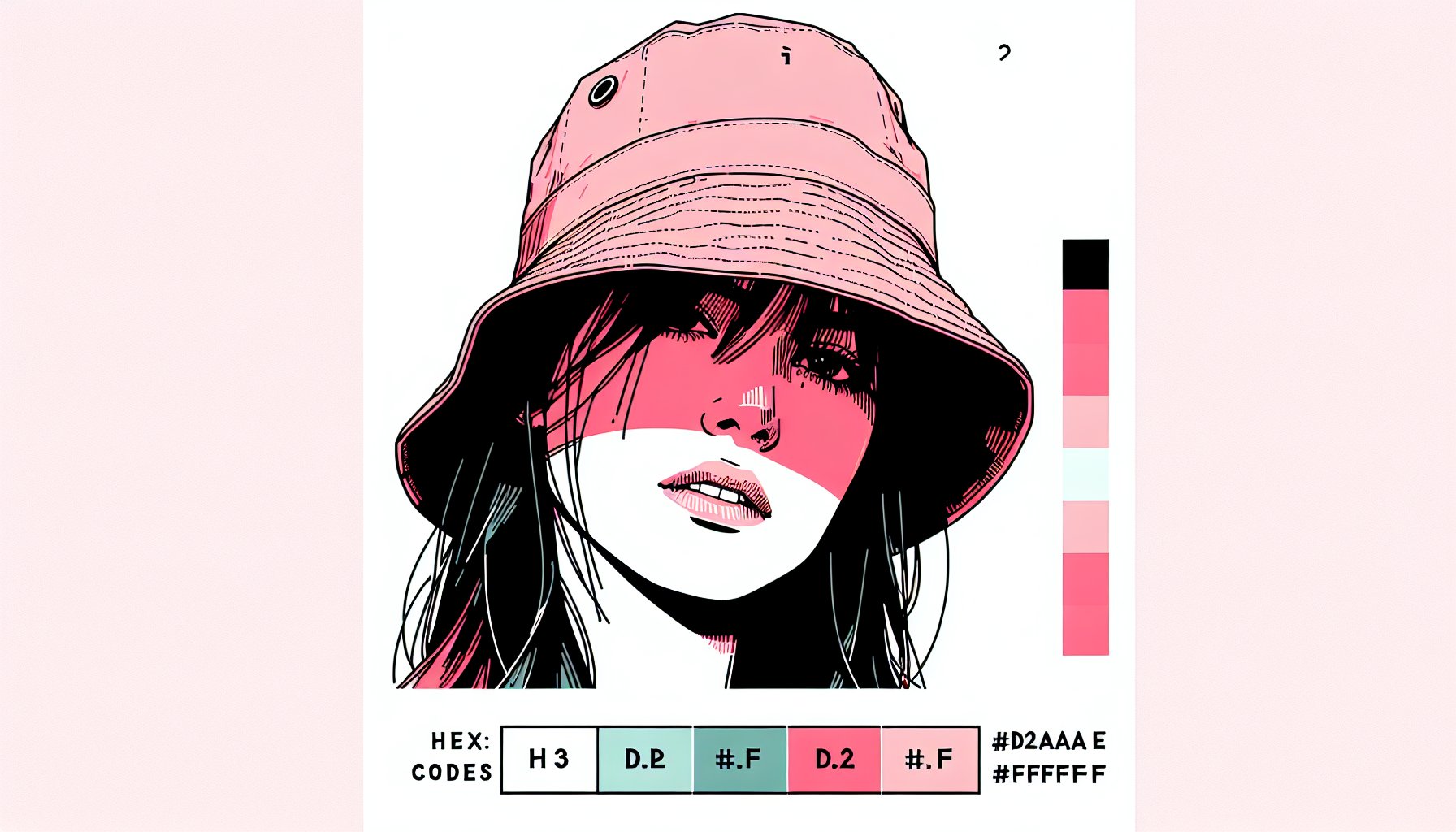 Colorful bucket hat elevates minimalist outfits, symbolizing identity beyond just an accessory for a trendy spring look.