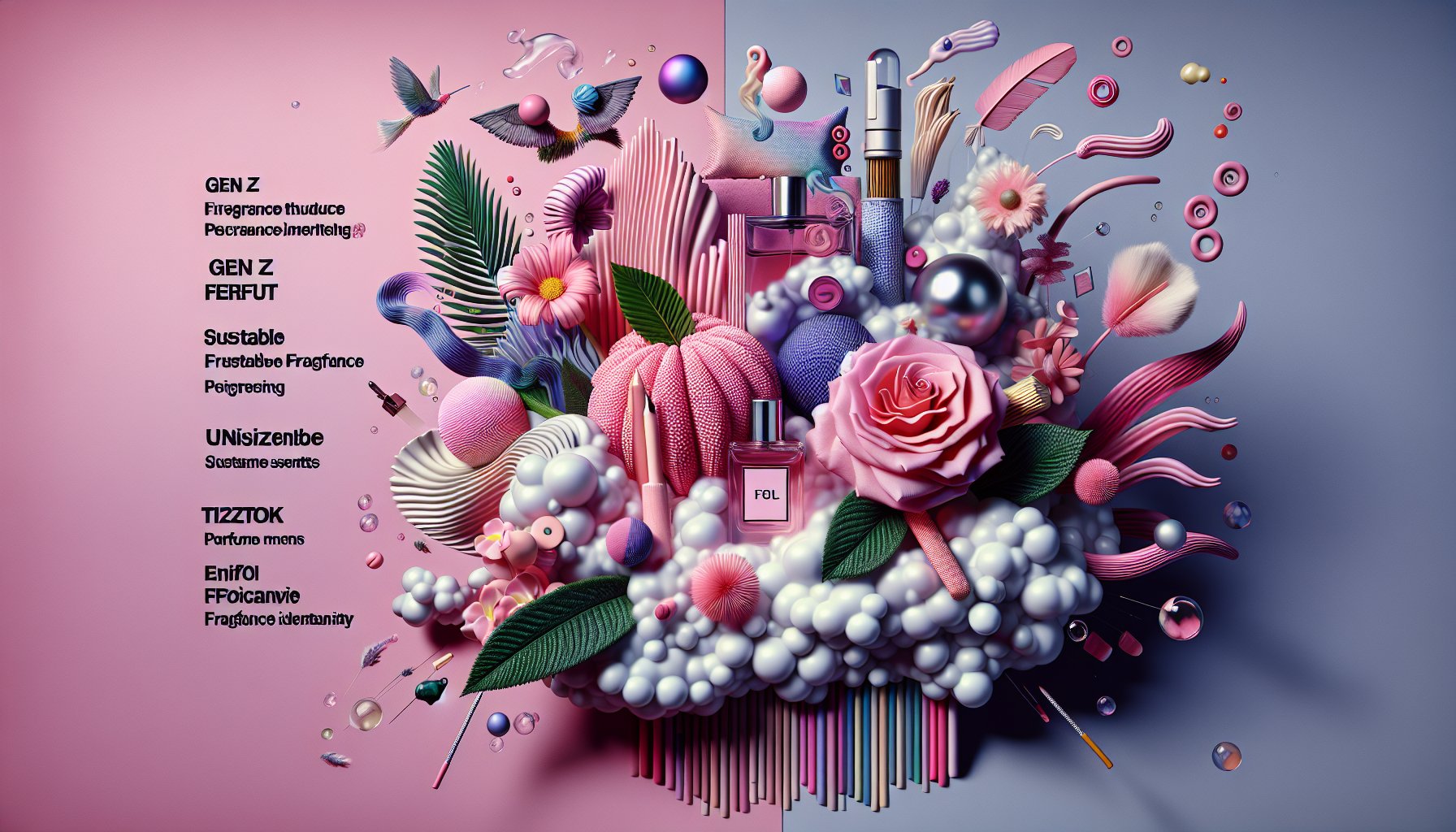 Gen Z drives fragrance trends with sustainable, unisex scents and TikTok marketing, shaping emotional fragrance identities.