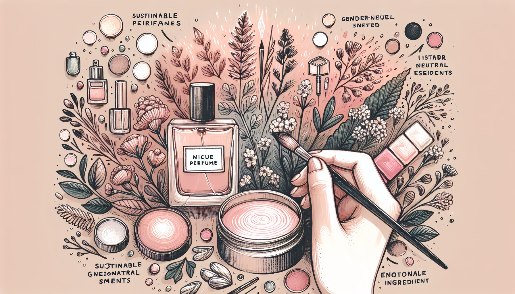 Luxury fragrance trends for 2025: niche perfumes, gender-neutral scents, sustainable ingredients, and personalized emotional well-being.